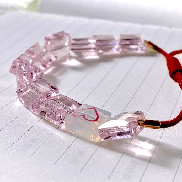 Swarovski “Letra” Heart Crystal Bracelet - Picture 6 of 15